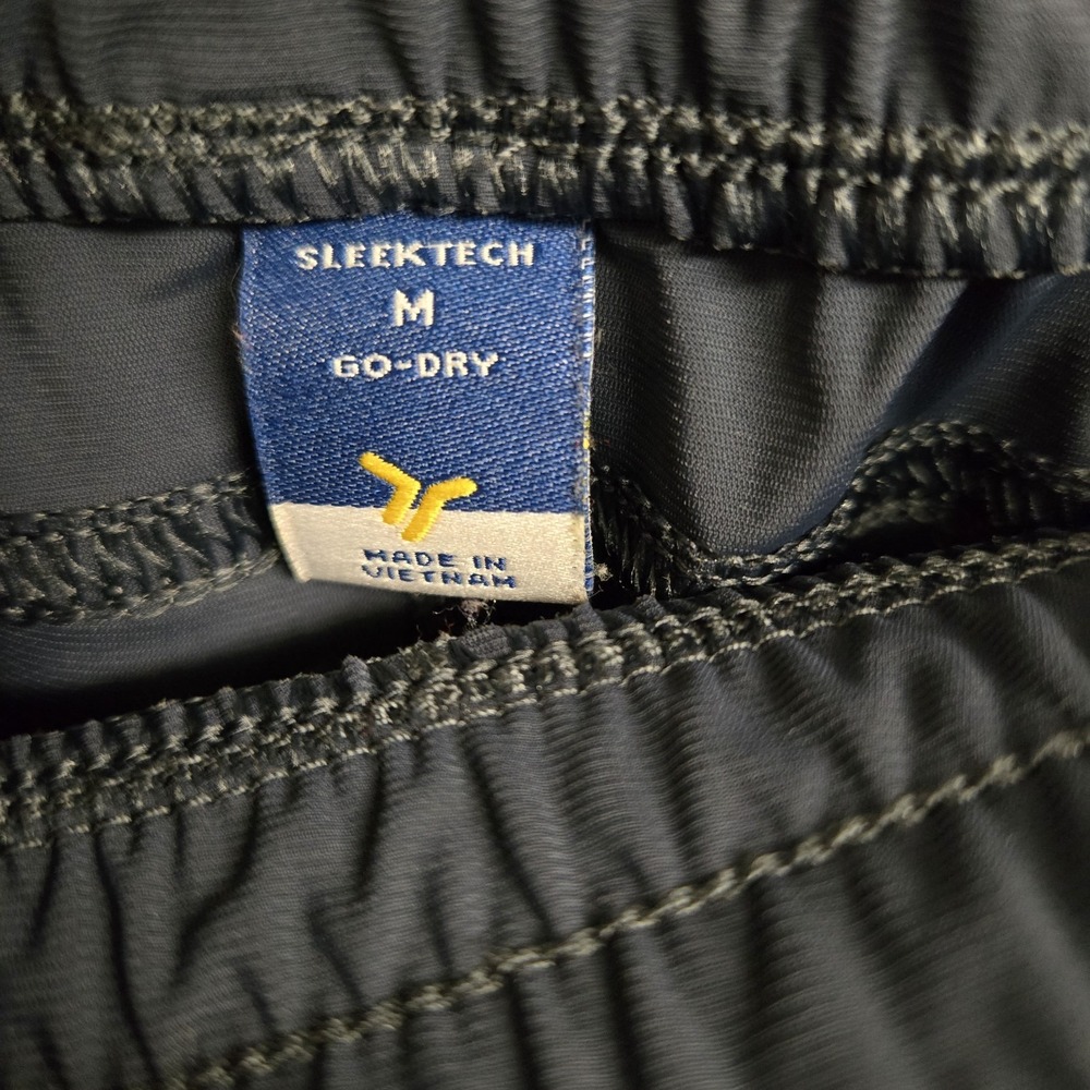 Elastic Waist Stretchy Jogger Pants Old Navy Go-Dry Sleektech Blue Womens Medium - Picture 9 of 10